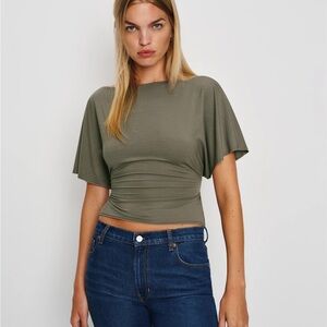 Reformation Avery Knit Top